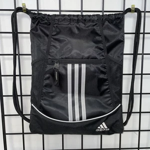 Adidas Alliance II Rucksack Kordelzug schwarz, sauber, schön  - Bild 1 von 8
