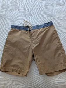 Mollusk California Badehose Herren 32 khaki hellbraun Boardshorts - Bild 1 von 7