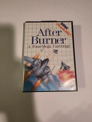 After Burner (Sega Master System, 1988) ☆ CASE, POSTER & MANUAL ☆ - Image 1 of 4