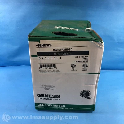 Genesis CL3R CMR FT4 SUN RES 16/2 Stranded Circuit Cable FNFP - Image 1 of 4