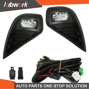 Labwork LED Fog Lights For 2020-2022 Toyota Highlander Bumper Lamps+Switch Wires - Picture 1 of 15