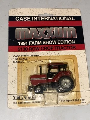 Case IH 5130 Maxxum Row Crop Tractor 1991 Farm Show Edition 1/64 Scale NOS - Image 1 of 3