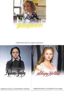Christina Ricci 3 unsigned Custom Cards Yellowjackets The Addams Family - Picture 1 of 7