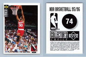 Kenny Smith - Rockets #74 Collectors Choice 1995-6 Basketball Sticker - Picture 1 of 1