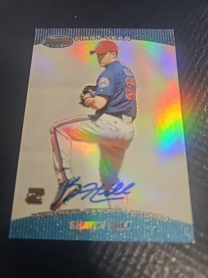 2004 Bowman Best Shawn Hill Rookie Autograph - Image 1 of 2
