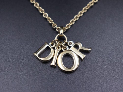Collana Dior logo inglese vintage rara