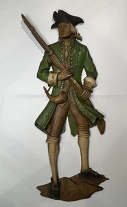 Sexton Metal Revolutionary Minute Man & British Army Soldier - Vintage - Bild 1 von 8