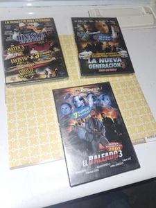 Peliculas Mexicanas Lote De 3 Peliculas Mexicanas Dvds π Originales Sealed New - Foto 1 di 4