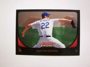 2011 Bowman Chrome #52 CLAYTON KERSHAW (Los Angeles Dodgers) - MT! WOW! L@@K! - Picture 1 of 1