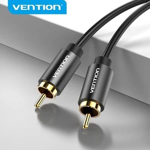 RCA to RCA Audio Aux Cable Male to Male Coaxial Amplifier Stereo HiFi 5.1 SPDIF - Picture 1 of 15