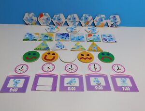 Melissa & Doug Blue's Clues Wooden Tickety Magnetic Replacement Game Pieces 30