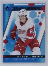 2022-23 SP Authentic Future Watch RC Limited Blue Elmer Soderblom /399