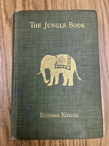The Jungle Book, Rudyard Kipling (1894 Century) 1st American Edition - Foto 1 di 7