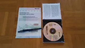 Microsoft WORD 2000 deutsch inkl. CD, Key / Lizenz - Bild 1 von 1