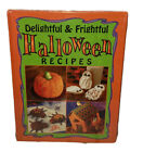 Delightful & Frightful Halloween Recipes Book Sealed BONUS Window Clings Ghost