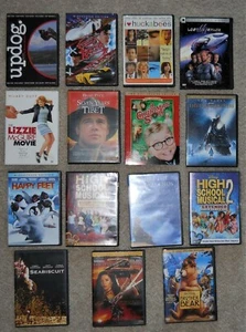 DVD Seabiscuit Zorro Disney Brother Bear 7 Yr Tibet Brad Pitt Polar Express Lot - Picture 1 of 3