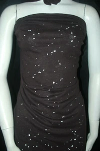 Organic Hemp Cotton Jersey knit Fabric vintage looking Burnt out small holes  - Picture 1 of 12