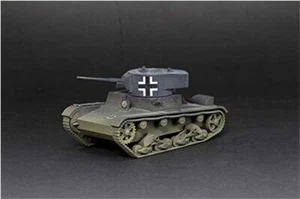 Segunda Guerra Mundial Ruso T-26 Alemán Captura 1/72 Tanque Modelo Acabado para Modelo S - Imagen 1 de 5