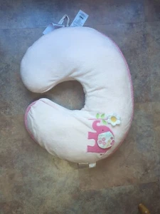 Boppy Pink Elephant Breastfeeding Nursing Baby Support Pillow Zip Off Cover - Picture 1 of 5
