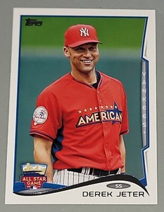 2014 Topps Update Baseball, Base All-Star Game Card #US2 DEREK JETER  NY Yankees