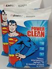 (2) EMTEC Power Clean Screen Wipes NIP DC Comics No Alochol Superman