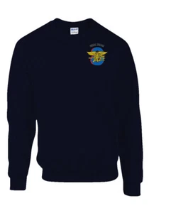 EMBROIDERED Logo TSHIRT SWEATER HOODIE SEAL TEAM 8 EIGHT NAVY SEALS US USA - Picture 1 of 19