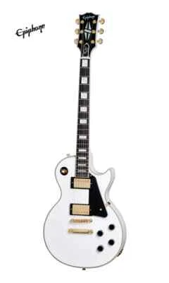 Epiphone Inspire by Gibson Custom Les Paul Standard Electric Guitar Alpine White - Image 1 of 3
