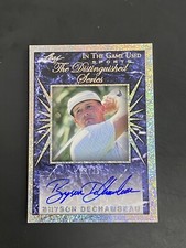 2022 Leaf In The Game Used Distinguished Series BRYSON DECHAMBEAU Auto /25