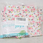 Simple Joys by Carter's Baby Girl's Bodysuit/Pant & Bibs Set Pink Floral (3-6M)