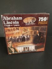 Abraham Lincoln Puzzle 750 Piece Gettysburg Triumph & Tragedy Americana NEW