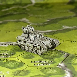 Battletech Miniatures - Ares Medium Tank V1 - SirMortimerBombito Sculpt - Picture 1 of 3