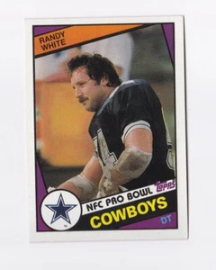 1984 Topps #249 Randy White PB Dallas Cowboys Maryland Terps - Picture 1 of 2