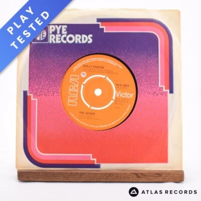 Dolly Parton - The Seeker - 7" Vinyl Record - EX/VG+ - Image 1 of 4