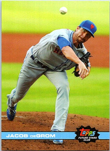 2020 Topps Future Stars Club September #5 Jacob deGrom Mets 