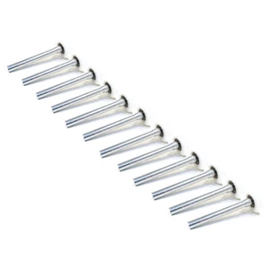 (Pack of 12) 2" Capped Nylon Garage Door Wheels for 20,000 Cycles on 12' Doors - Photo 1 sur 7