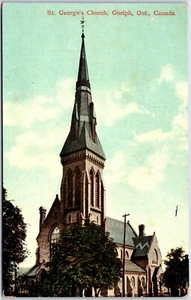Postcard Guelph Ontario c1910s St. George's Church - Bild 1 von 2