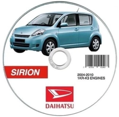 Daihatsu SIRION (2nd series) manuale officina workshop manual - Immagine 1 di 3
