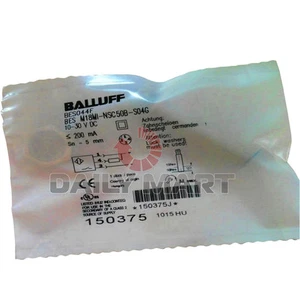 New Balluff BES M18MI-NSC50B-S04G Inductive Sensor NPN NO, 65mm Flush, Cylinder - Picture 1 of 1