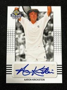 2018 Leaf Grand Slam Aaron Krickstein BA-AK1 Autograph Tennis Card AA