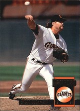 1994 Donruss San Francisco Giants Baseball Card #604 Rod Beck