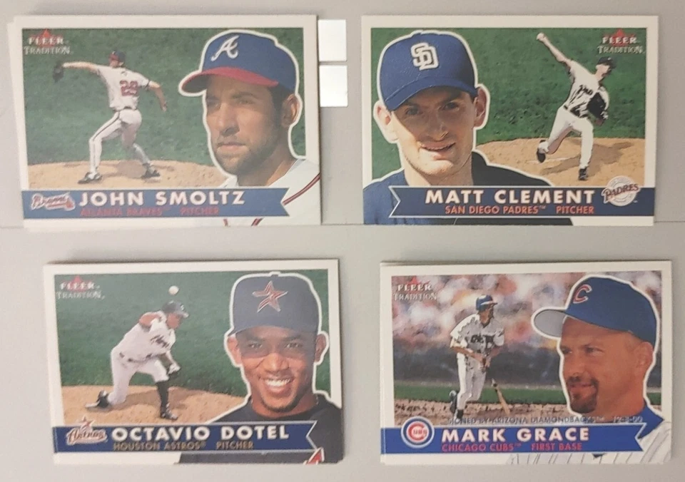 2001 Fleer Tradition base cards #226-450. Pick from drop down list - Image 1 of 1