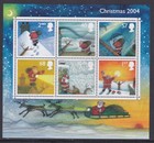 GB SG MS2501 MNH MINT STAMP SHEET 2004 Christmas Raymond Briggs