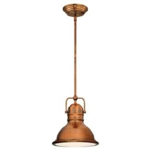 Westinghouse Lighting 63084A Boswell Pendant, Mini, Washed Copper NEW IN BOX! - Picture 1 of 12