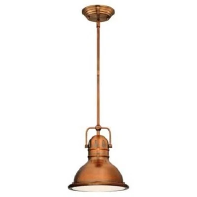 Westinghouse Lighting 63084A Boswell Pendant, Mini, Washed Copper NEW IN BOX! - Image 1 of 4