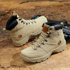 2022 Outdoor Waterproof Desert Men Tactical Boots Leather Hiking Combat Military