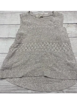 Ann Taylor Loft ärmelloser Strickpullover Weste Damen (Größe M) - Bild 1 von 3