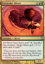 4 Firewake Sliver 4x x4 - LP - Time Spiral - SPARROW MAGIC - mtg -