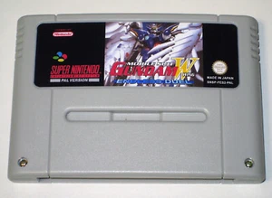 *PAL Version* Mobile Suit Gundam W Wing Endless Duel English Game For SNES - Imagen 1 de 2