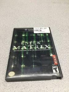 GameCube Replacement Case - NO GAME - Enter the Matrix Black Label - Picture 1 of 2