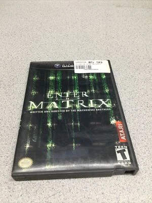 GameCube Replacement Case - NO GAME - Enter the Matrix Black Label - Image 1 of 2